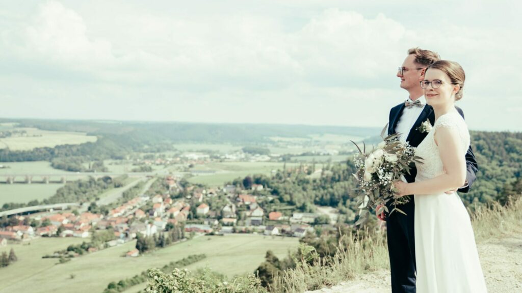 After Wedding Shooting Steinbruch Jena